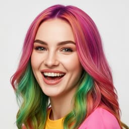 TikTok influencer zoe_colorful sharing her purity score with followers